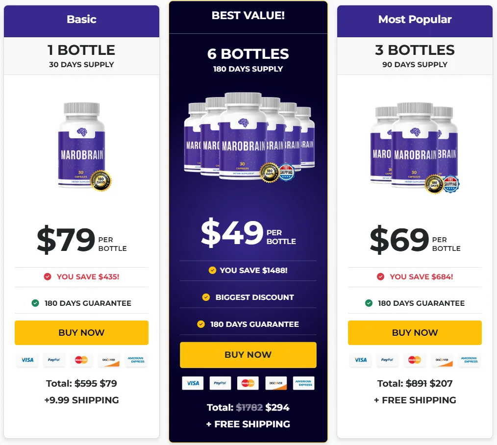 Marobrain Official Website USA